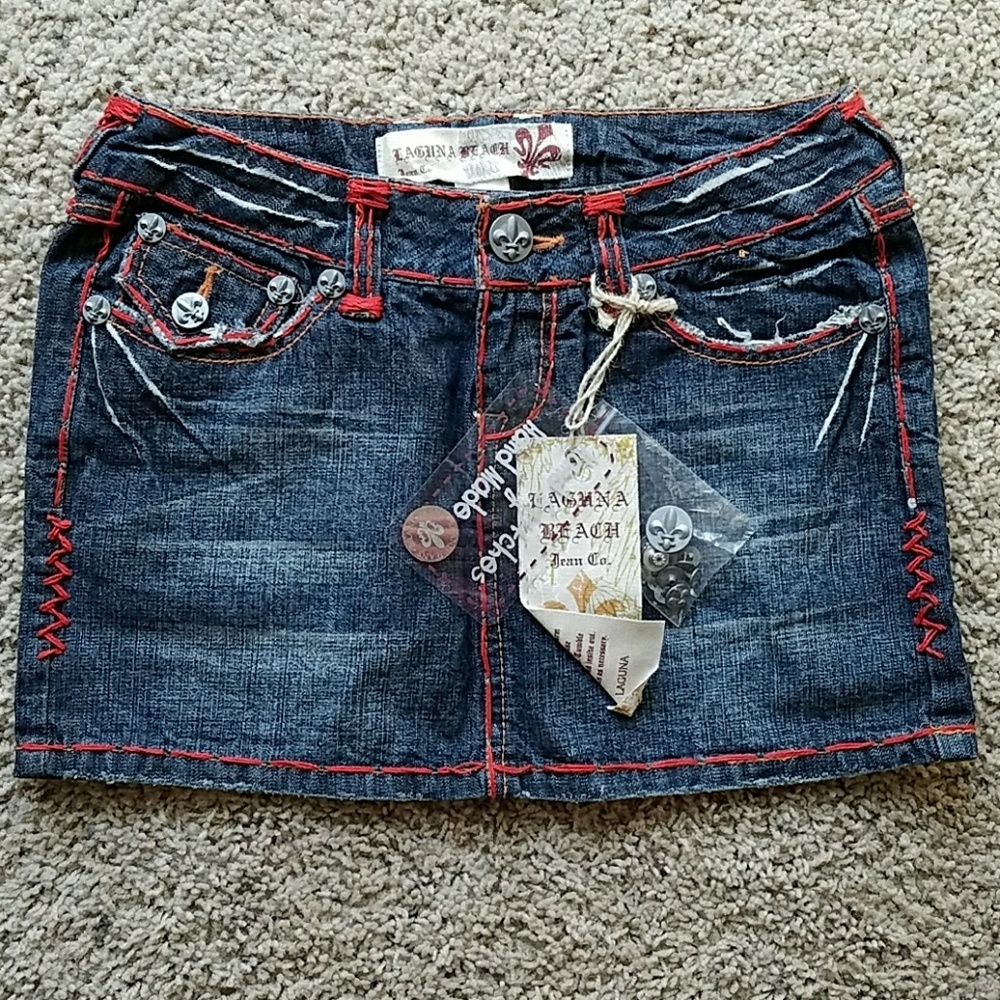 *NEW* Laguna Beach Denim Mini-Skirts